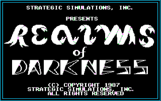Realms of Darkness Title Screen